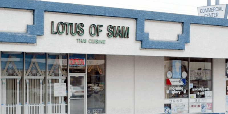 Lotus of Siam original storefront
